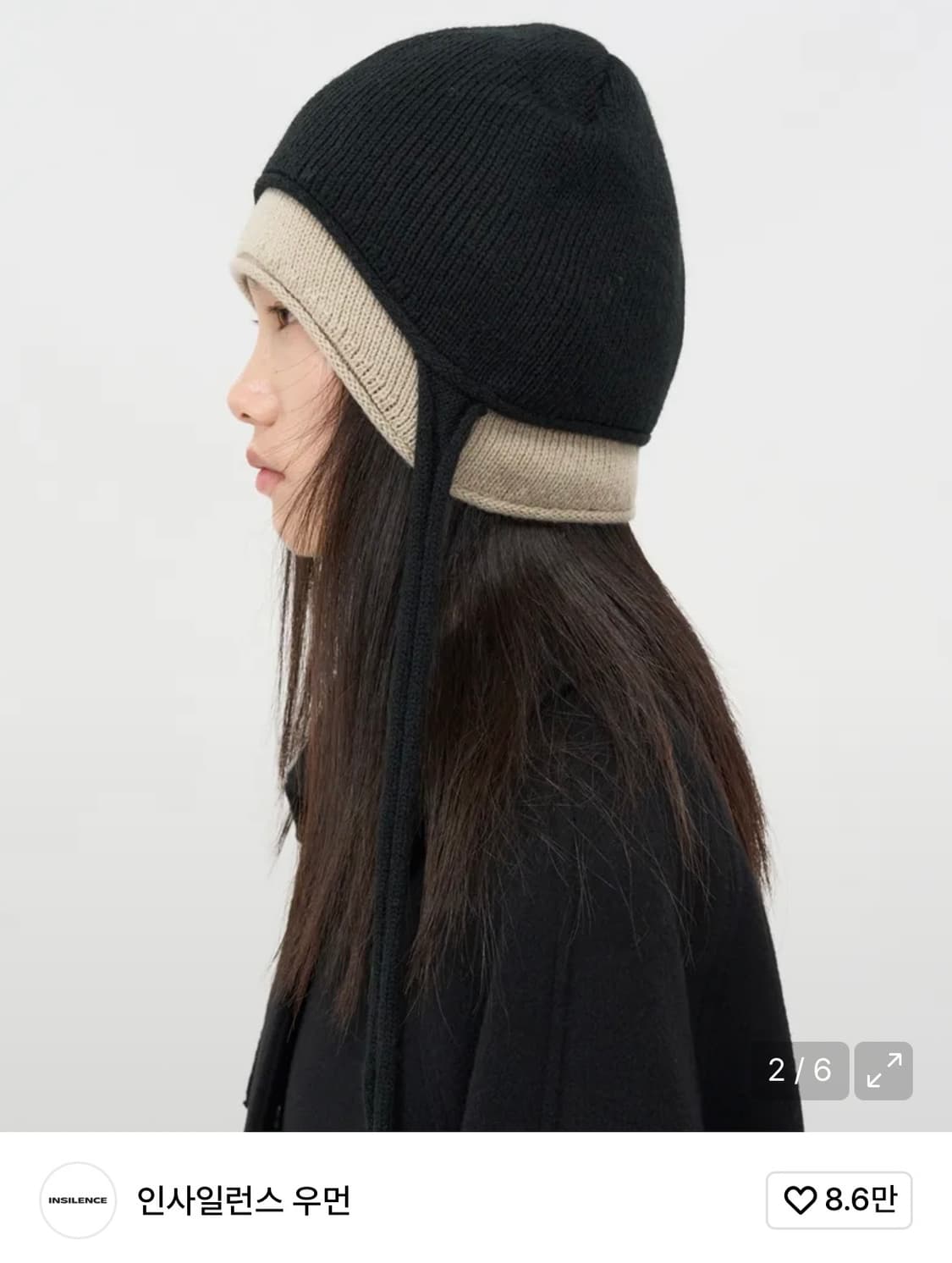인사일런스우먼 레이어드 이어커프 비니 상품이미지2