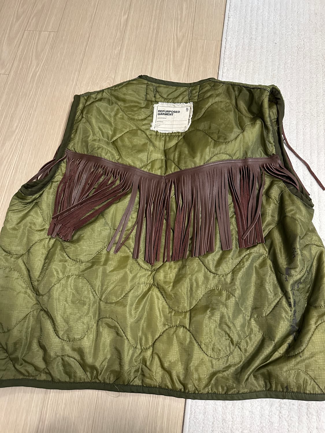 R13 fringe vest 상품이미지3
