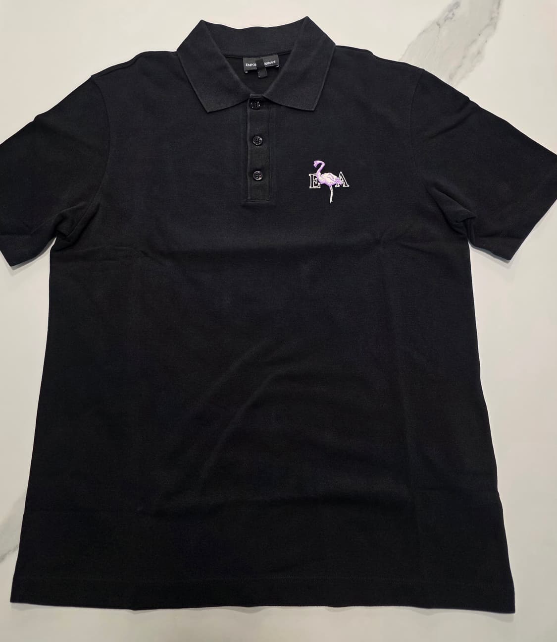 남성 플라밍고 그래픽 폴로 셔츠 상품이미지1