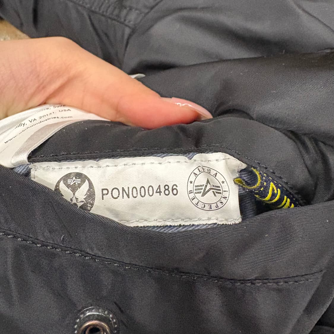 [정품/M] 알파인더스트리 ma-1 점퍼 b10 상품이미지6