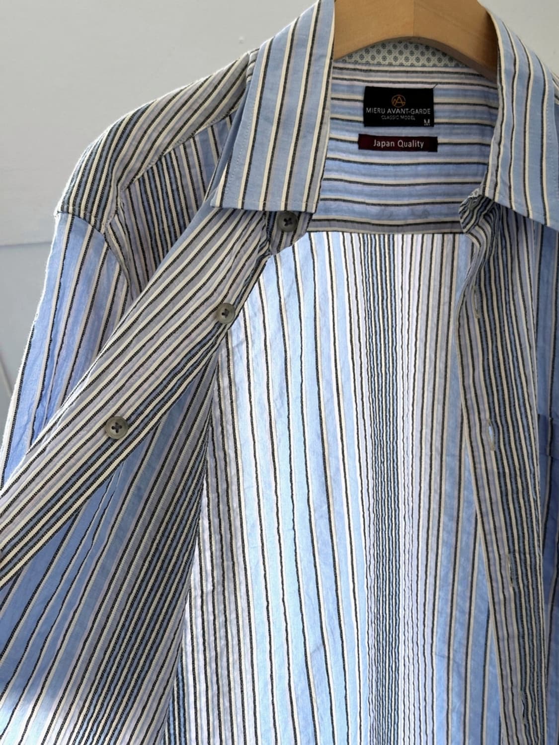 Sucker fabric multi design half shirt 상품이미지3