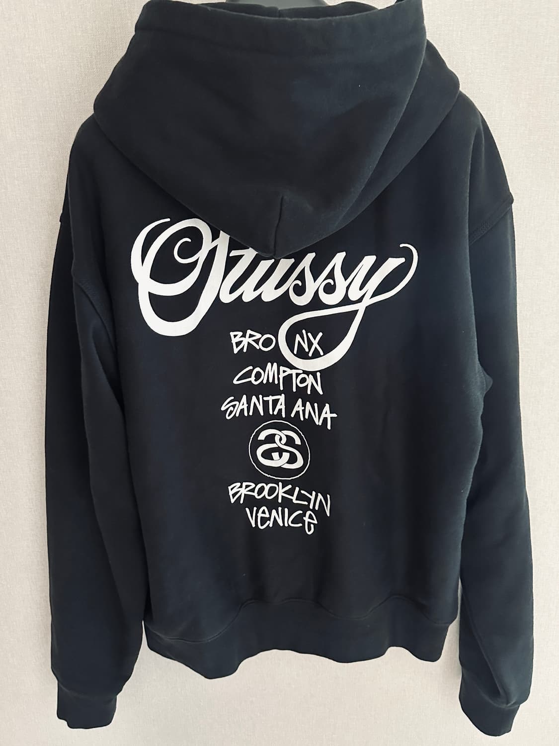 스투시 월드투어 후드집업 xl 24/25fw 상품이미지1