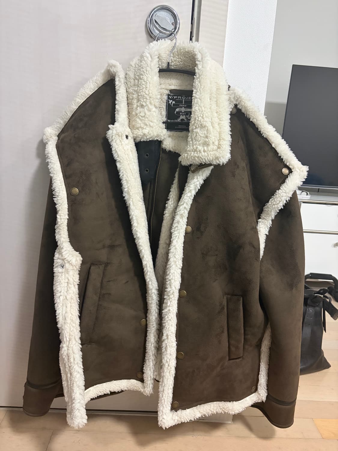 [S] 와이프로젝크 시어링 자켓 상품이미지2