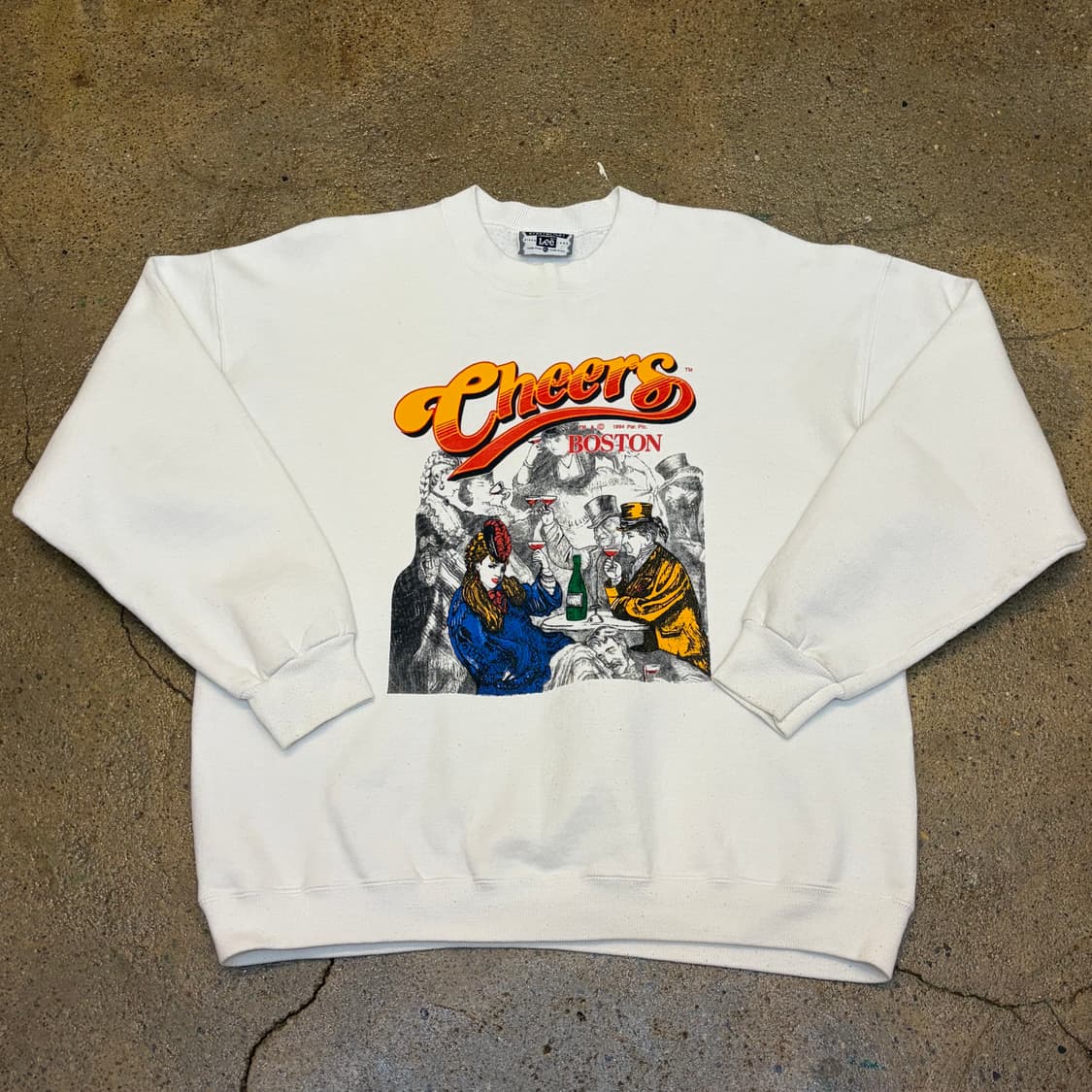 90s Made in USA 미국 빈티지 Lee 건배 맨투맨 상품이미지1