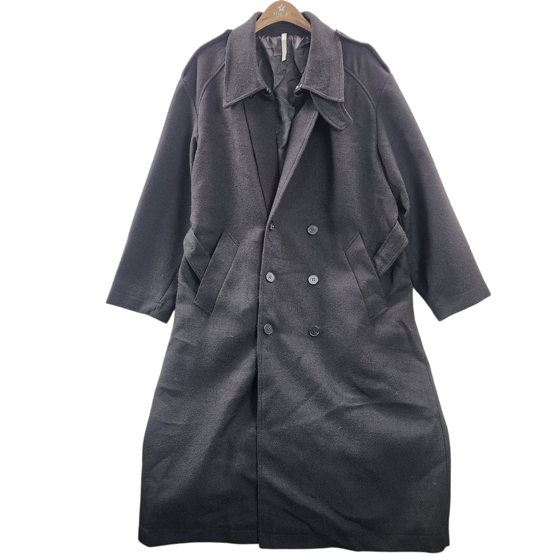 [48] noirer 노이어 더블 울 롱코트 상품이미지3