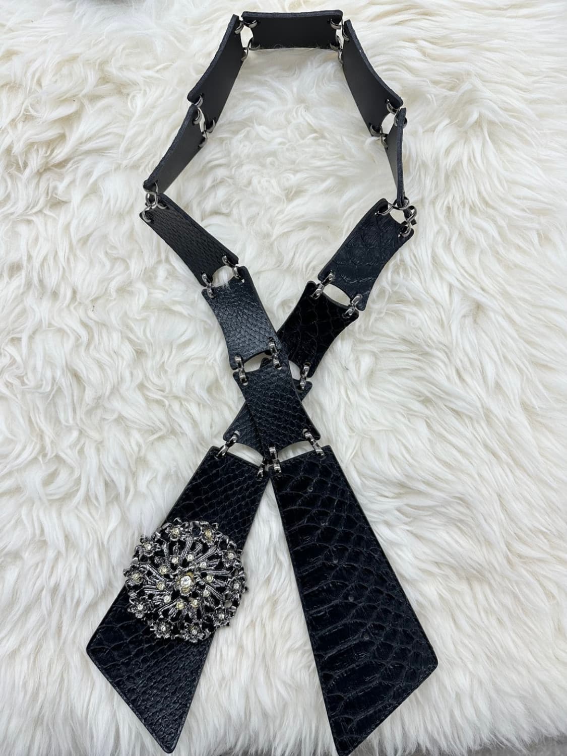 빈티지 보헤미안 큐빅벨트 상품이미지1