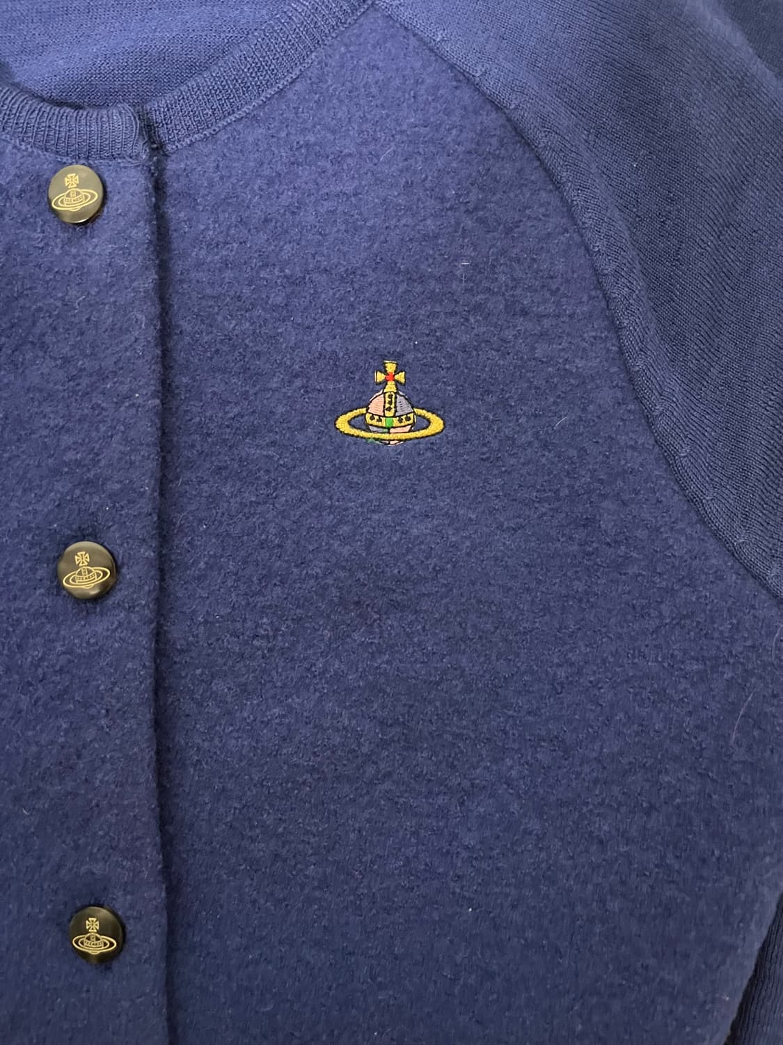 비비안웨스트우드 가디건 S 블루 상품이미지2