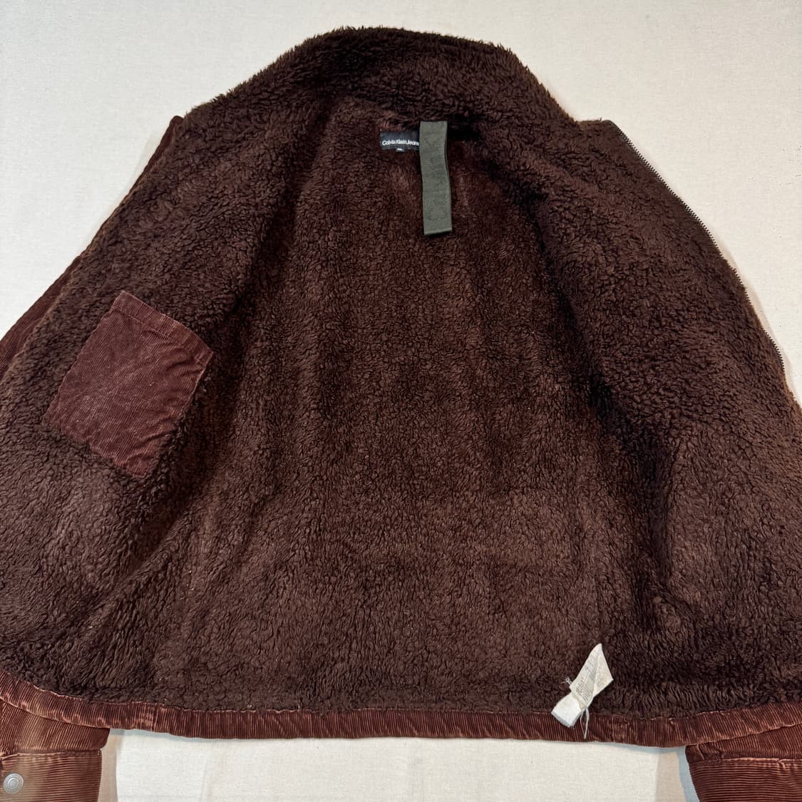 XL) 캘빈클라인 진스 브라운 코듀로이 자켓 상품이미지5