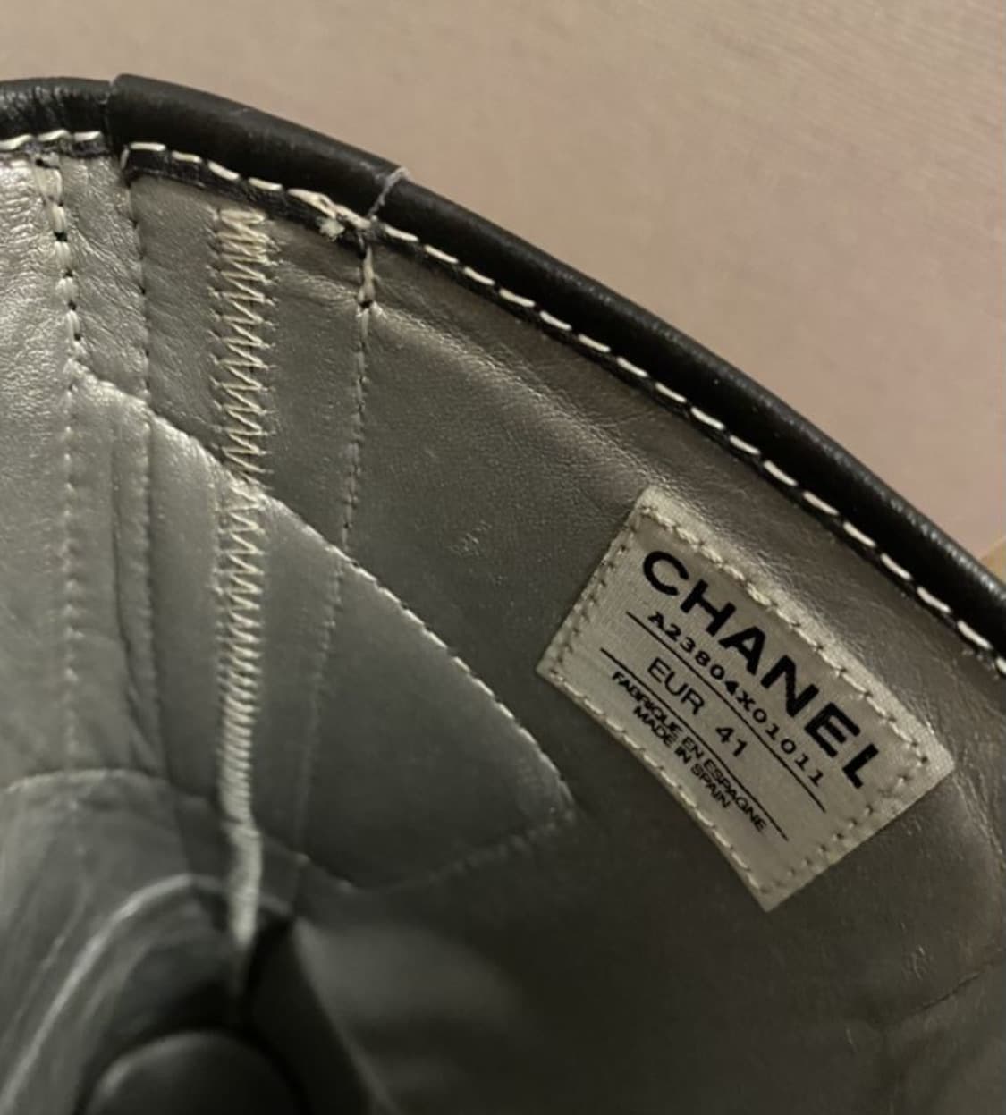 CHANEL 2003 /FW 샤넬 바이커 부츠(해외발송) 상품이미지8