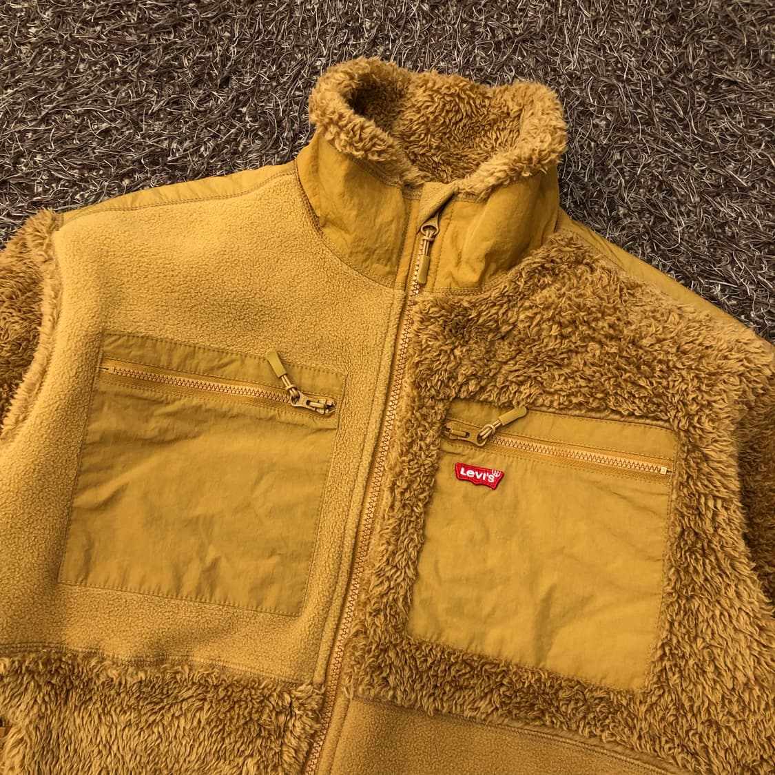 M 리바이스 공용 플리스 집업 후리스 자켓 상품이미지2