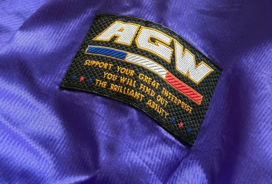 AGW by asics 아식스 올드스쿨 점퍼 size M 상품이미지5