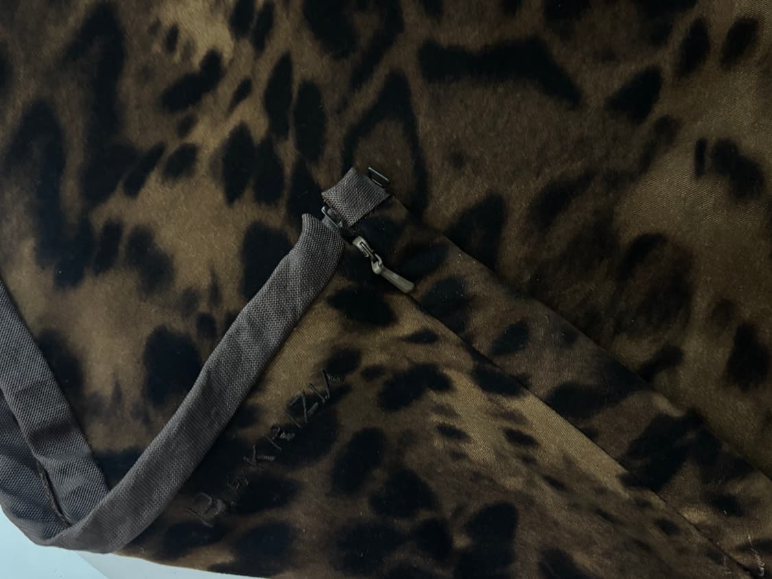 Brown Print Midi SKirt 상품이미지4