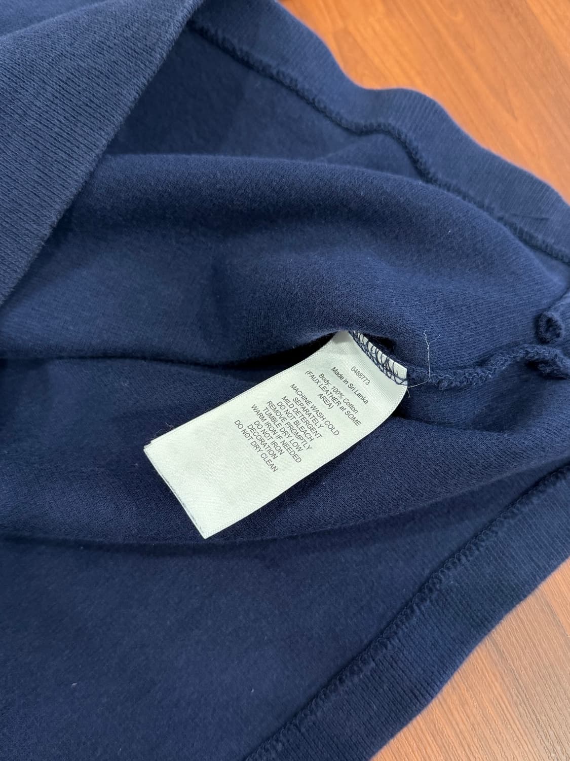 Polo RL 폴로 랄프로렌 폴로베어 하프넥 쿼터 집업 니트 (navy) 상품이미지9