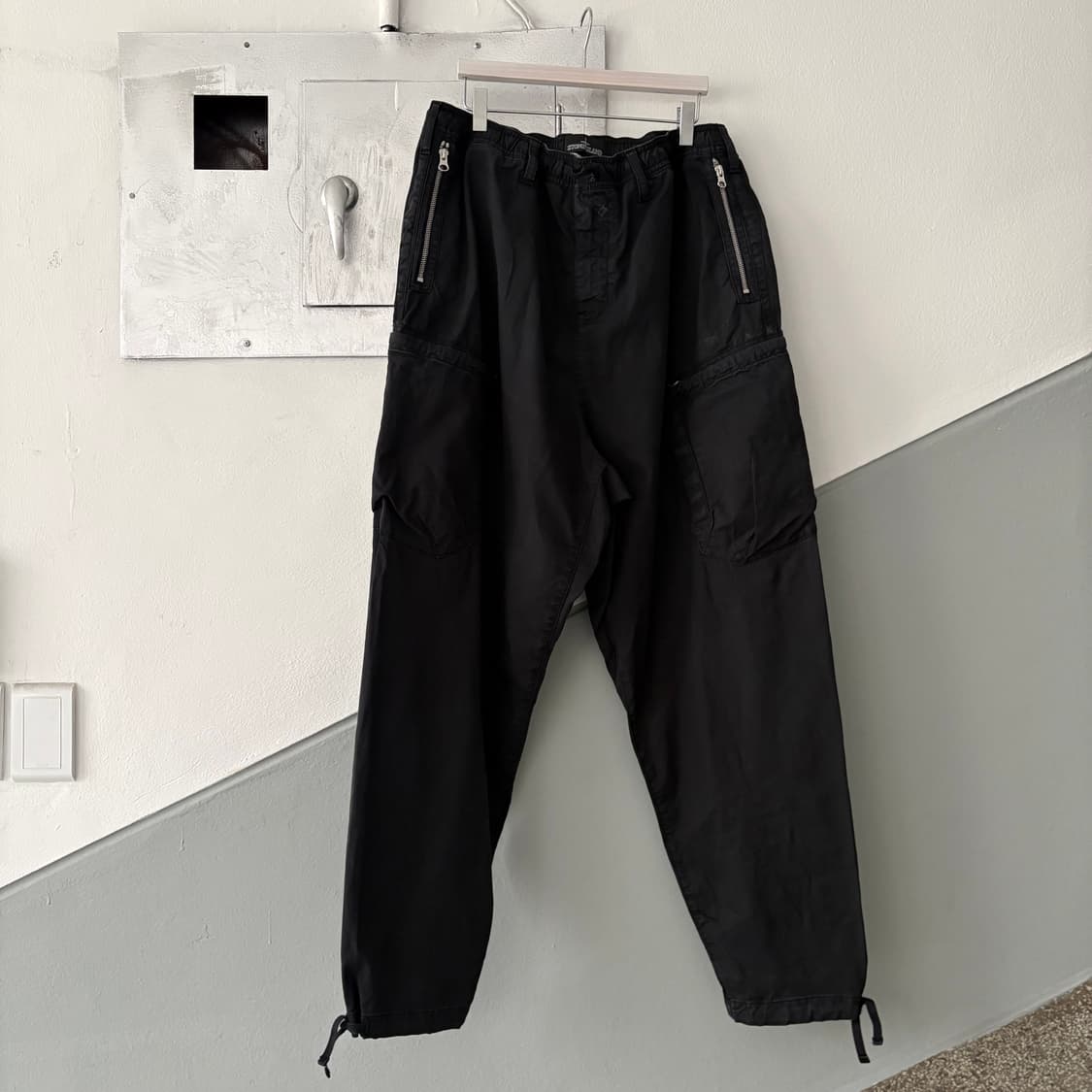 18fw 스톤아일랜드 쉐도우 프로젝트 블랙 카고 팬츠 상품이미지4