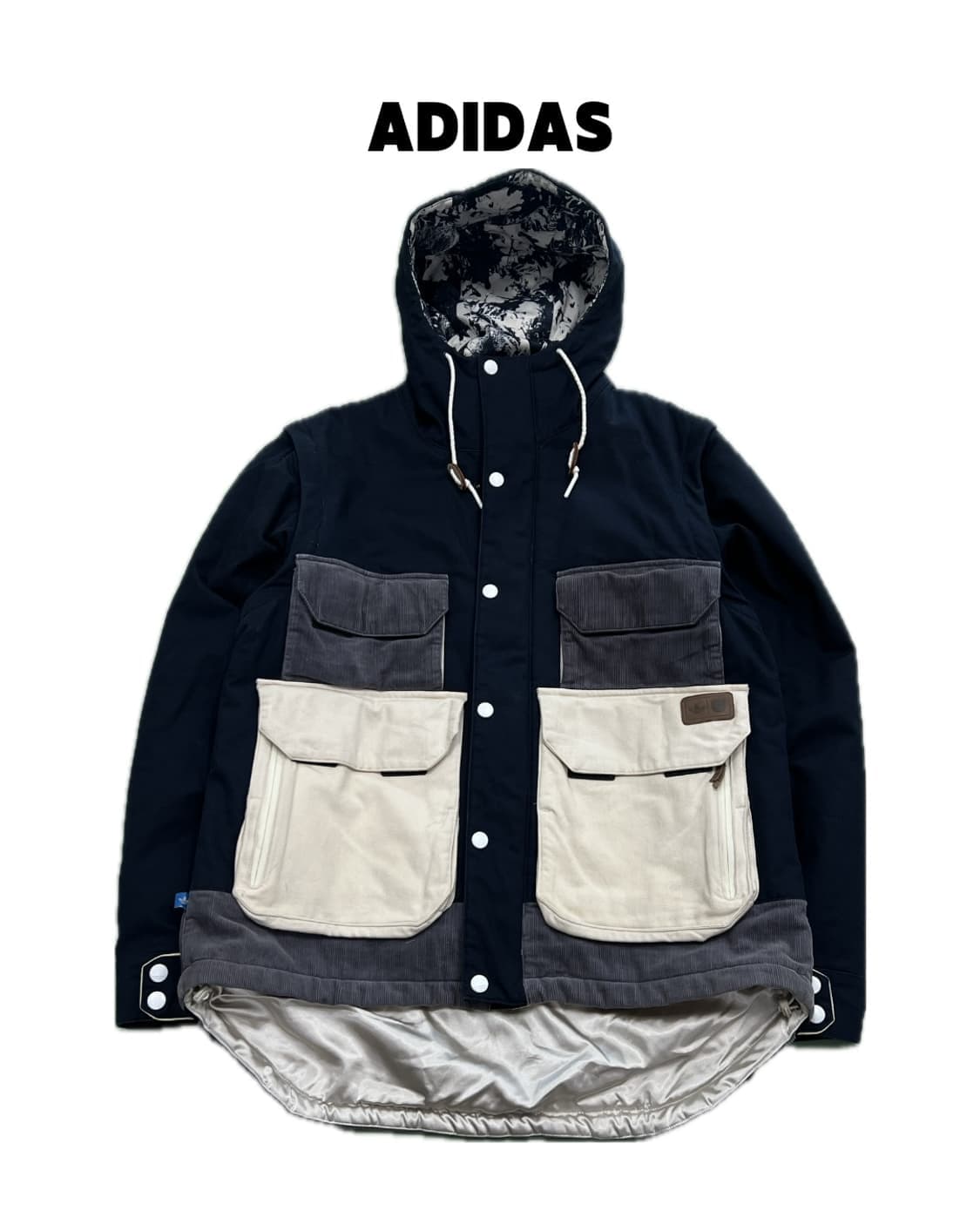 (105) 아디다스 X 버튼 윈터 자켓 상품이미지1
