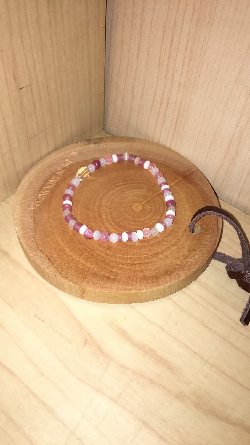 원석 비즈 팔찌 상품이미지1