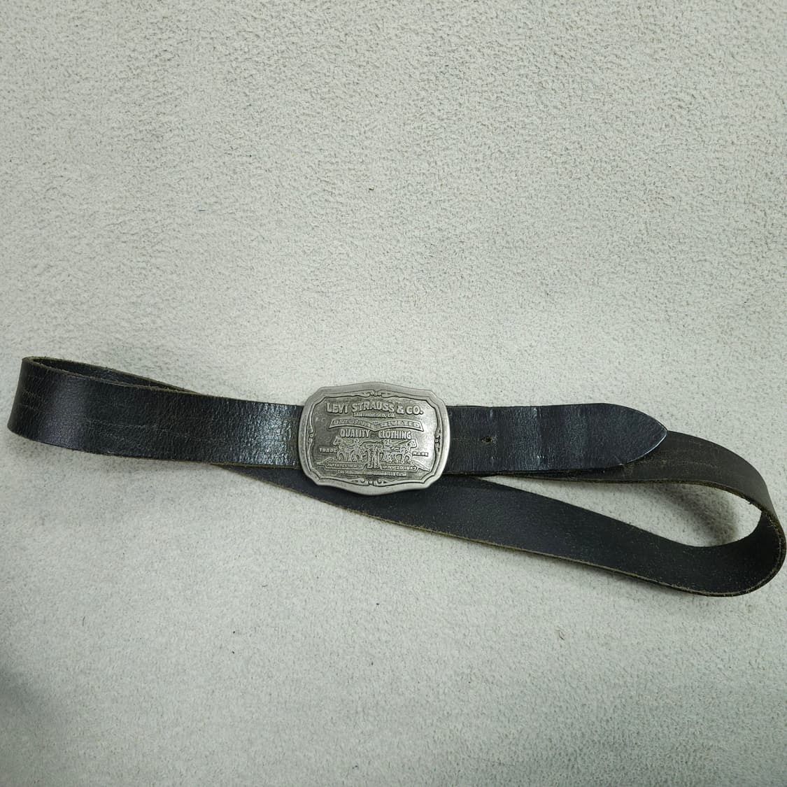 리바이스 빅 버클 레더 벨트 상품이미지1