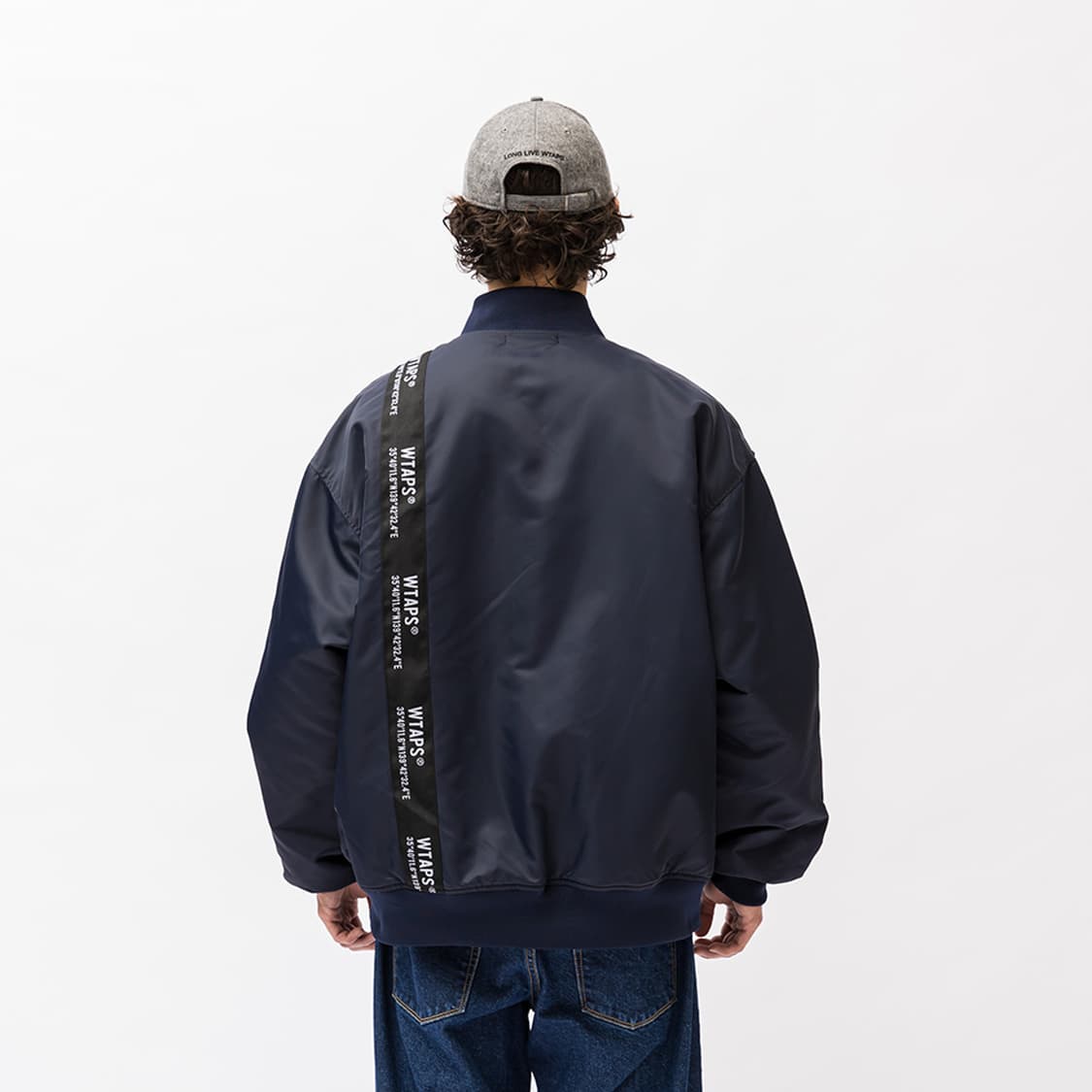 [M]22AW 더블탭스 팀 자켓 블랙 상품이미지4