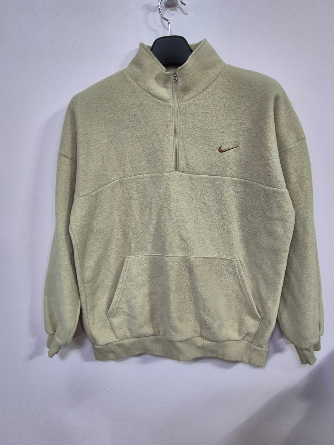 나이키 하프집업 플리스 맨투맨 베이지<st> 상품이미지2