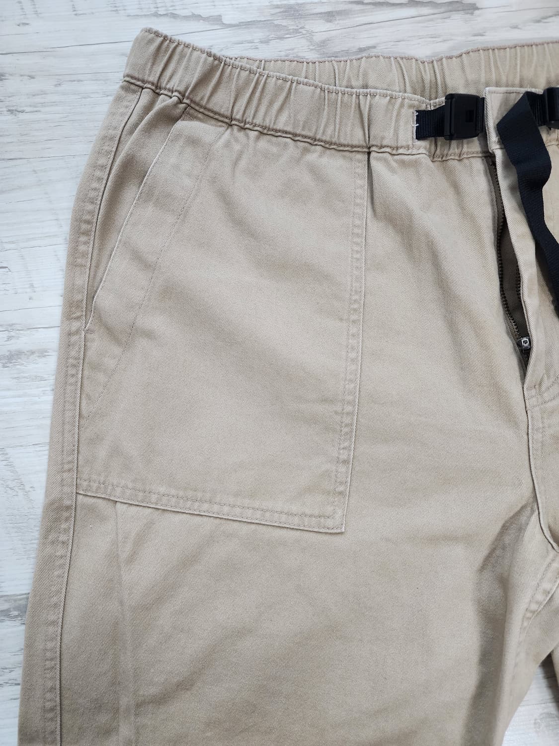 무신사 스탠다드 와이드 퍼티그 팬츠 팜. (34~35)사이즈 치노 면바지 상품이미지3