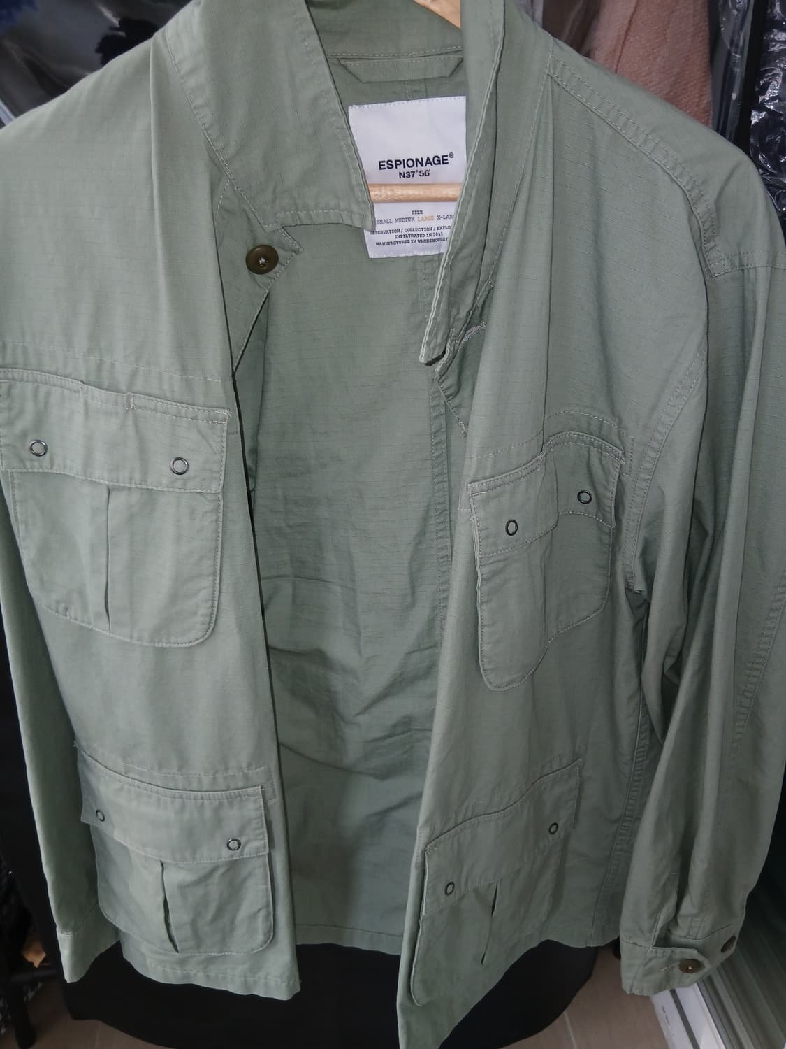 에스피오나지 정글퍼티그 자켓 L 상품이미지3