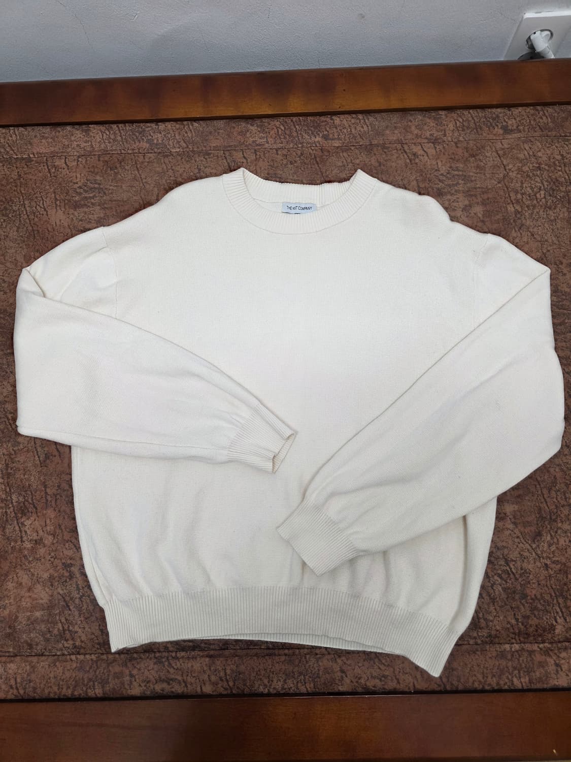 더니트컴퍼니 라운드넥 코튼 니트 L 상품이미지1