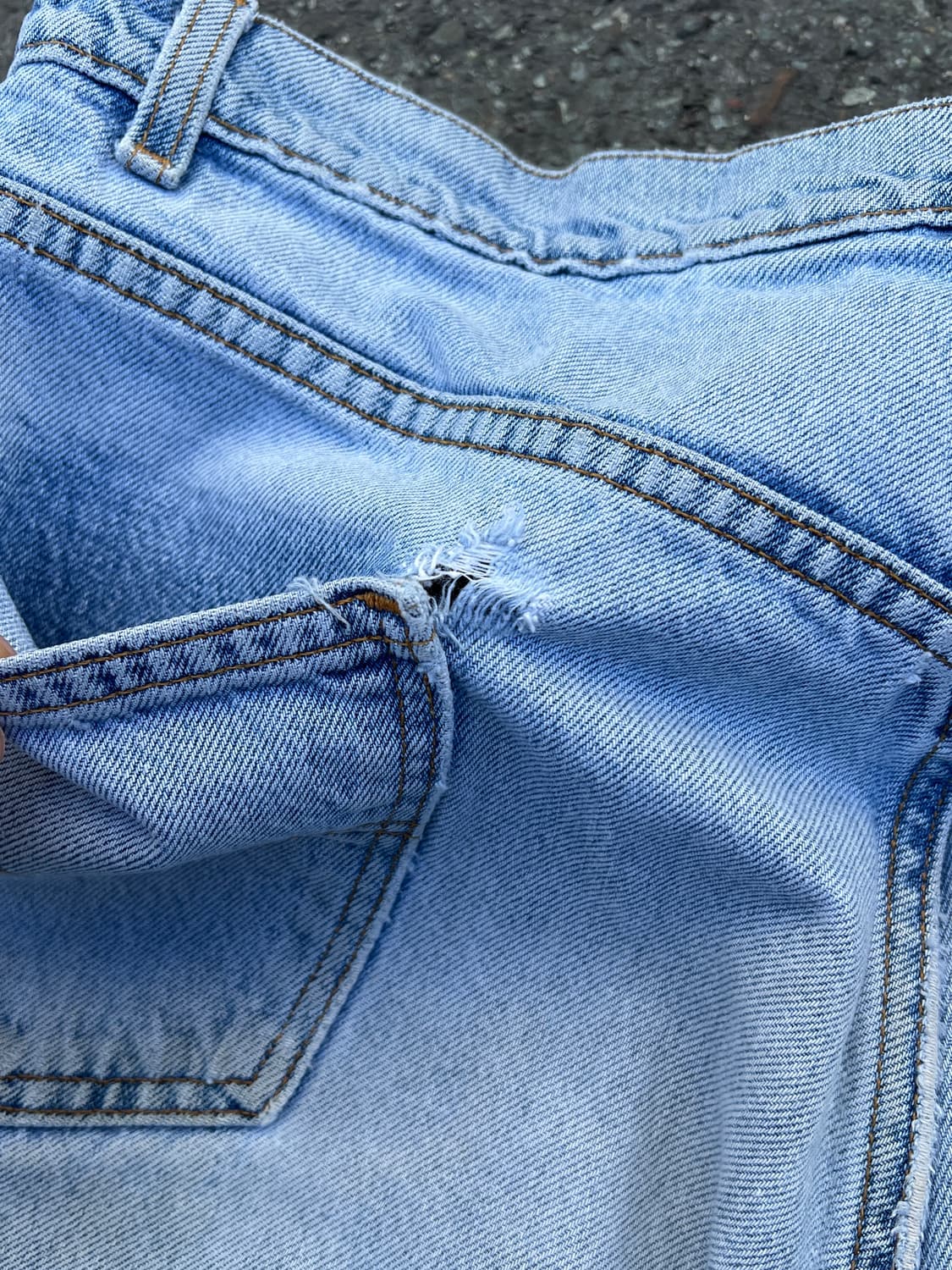 [38X30] 90s 리바이스 565 와이드 핏 상품이미지10