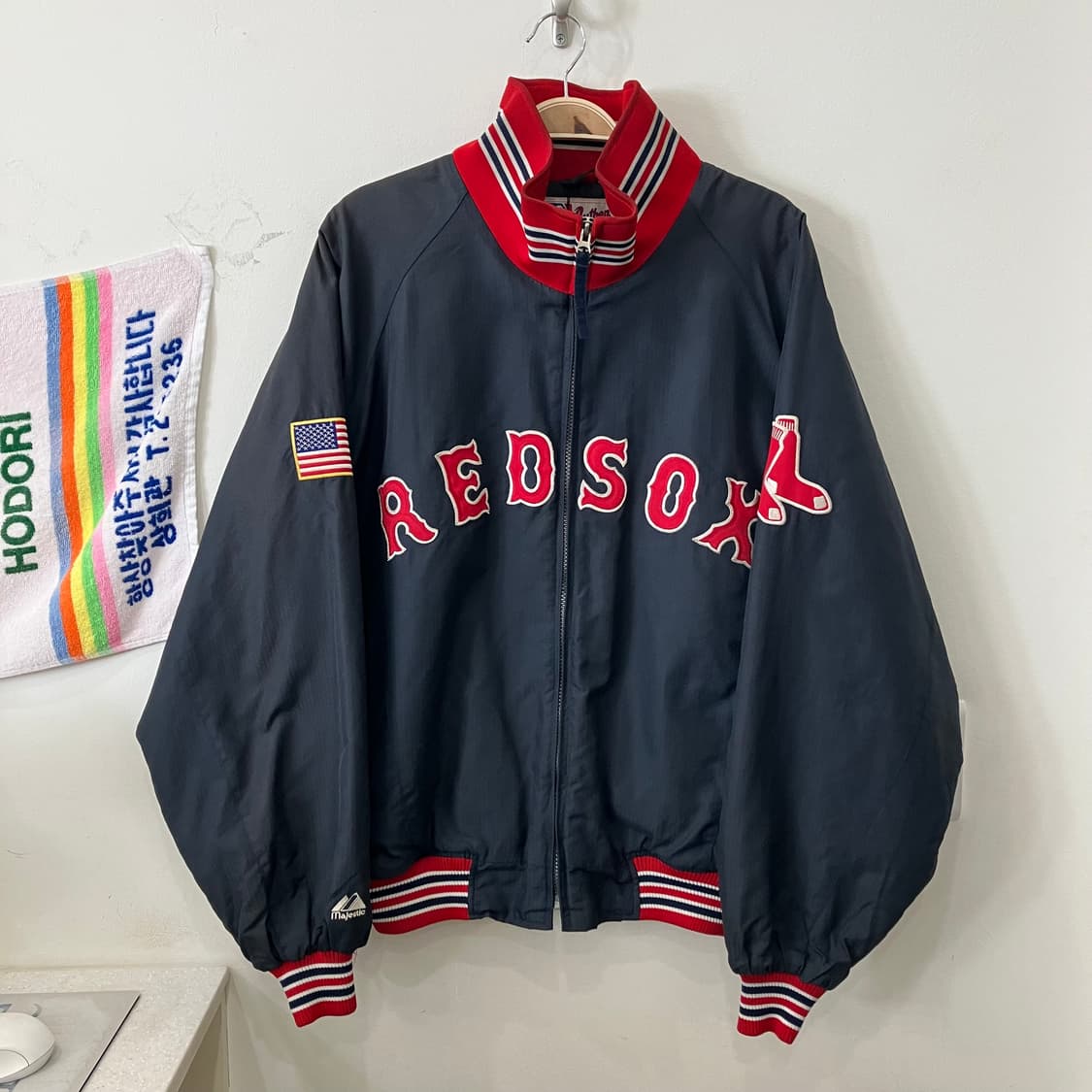 51 마제스틱 레드삭스 보스턴 자켓 점퍼 상품이미지1