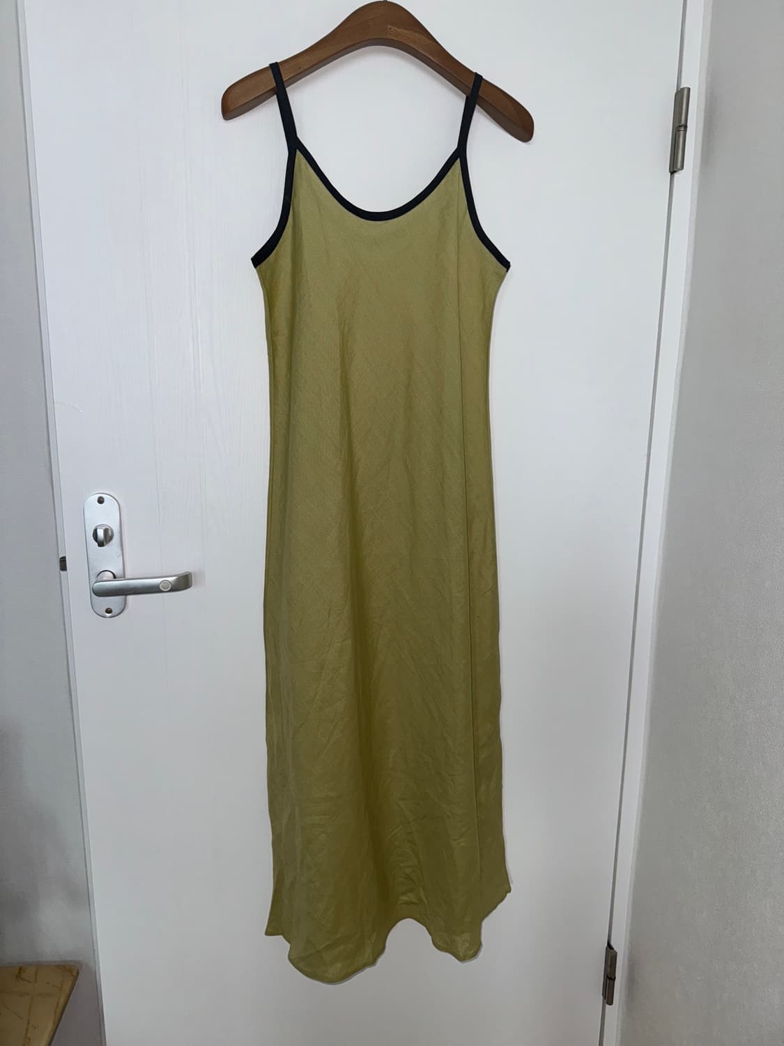 Lime Slip Long Dress 상품이미지1