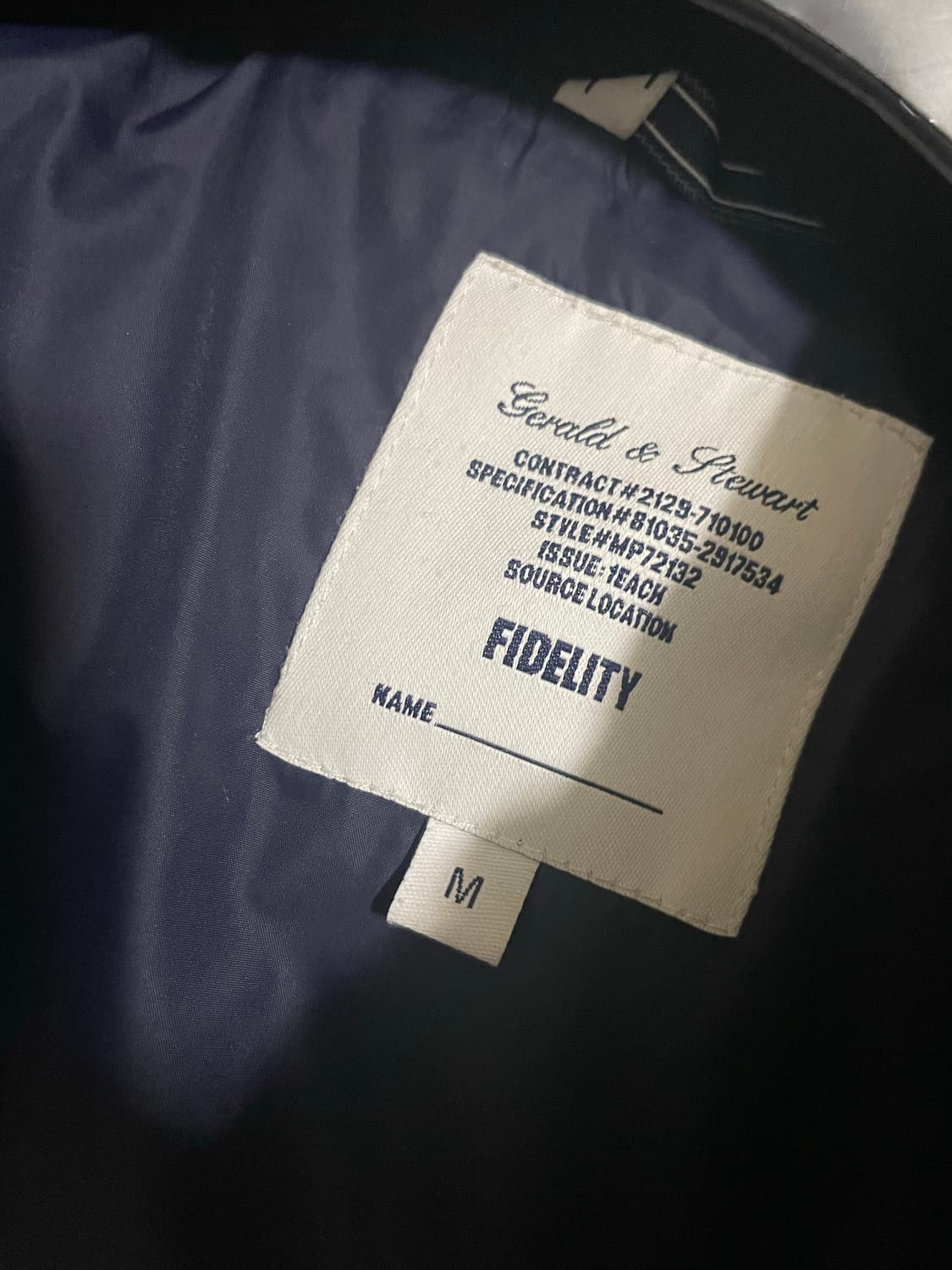 피델리티 Fidelity 패딩 상품이미지4