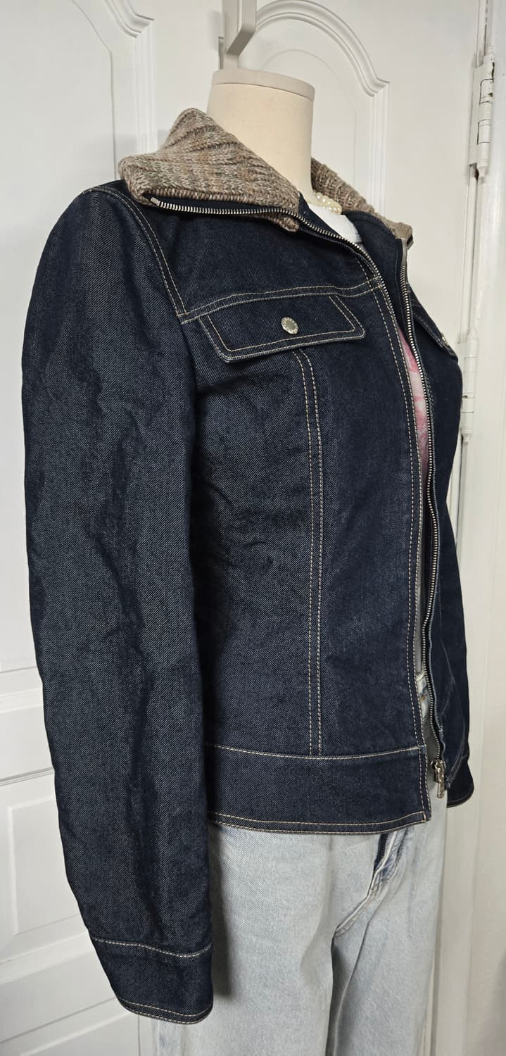 돌체앤가바나 니트카라 데님자켓 상품이미지3