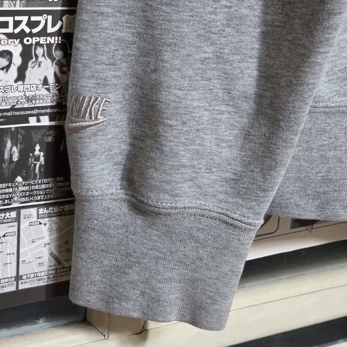 나이키 USA 자수 그레이 후드집업 상품이미지7