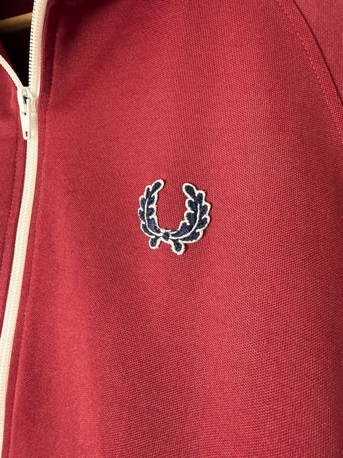 프레드페리 트랙탑 버건디 상품이미지3