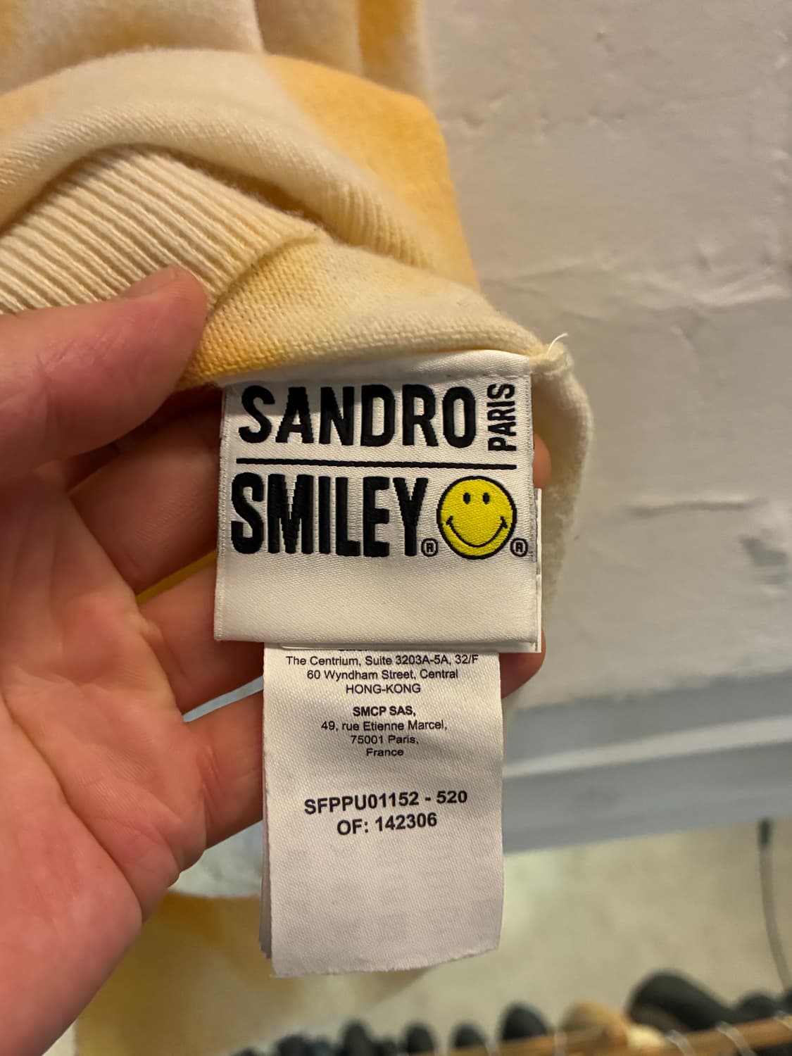 Sandro 에니스 타이다이 그래픽 스웨터 1 상품이미지6