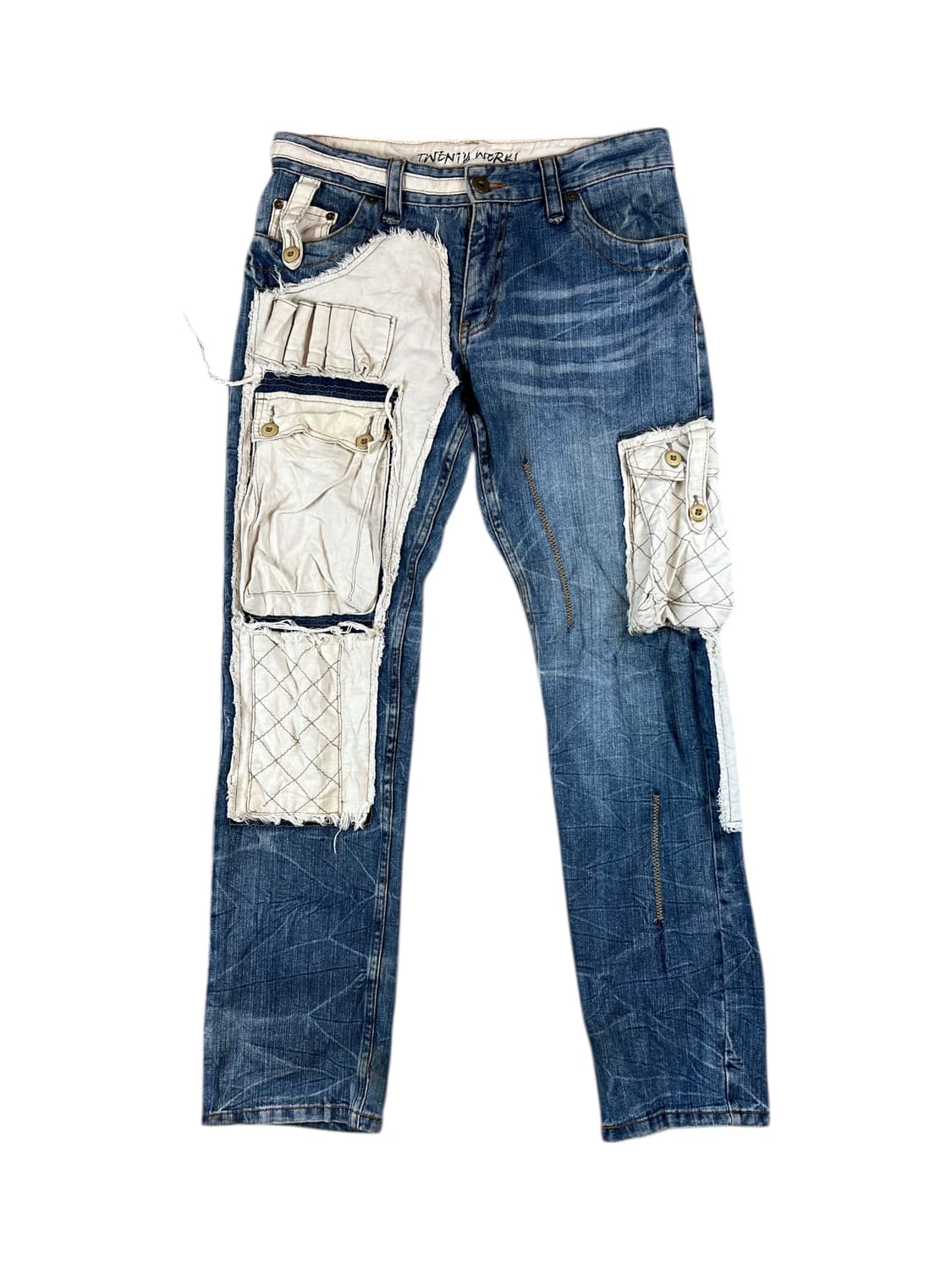Twenty Works 패치워크 데님 L 상품이미지1