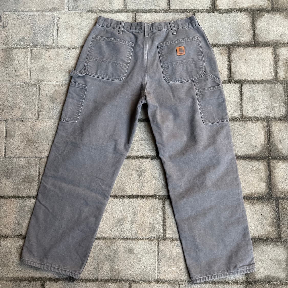 칼하트 B111 GVL 싱글니 카펜터 워크 팬츠 상품이미지2