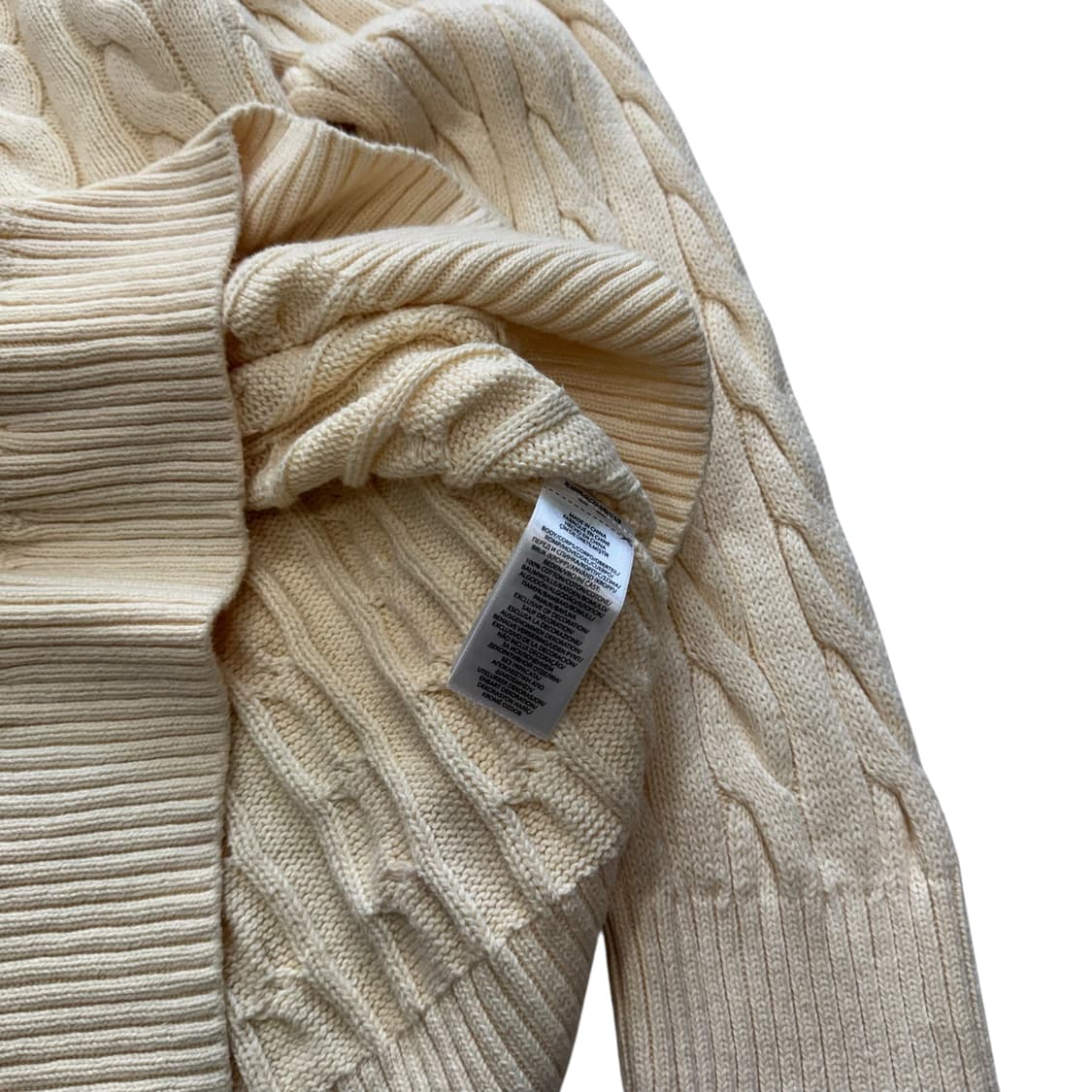 [105~] 폴로 랄프로렌 케이블 스웨터 니트 QR 상품이미지4