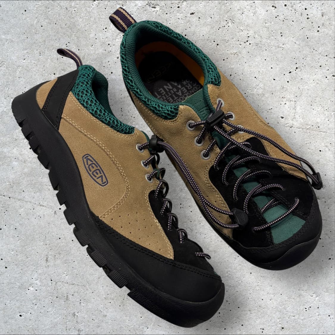 [255] 킨 KEEN 제스퍼 락스 SP 그린 스니커즈 상품이미지1