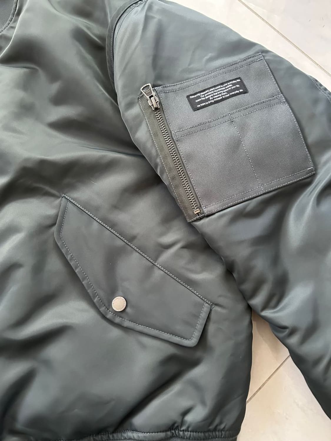 REVERSIBLE BLOUSON 리버시블 블루종 상품이미지7