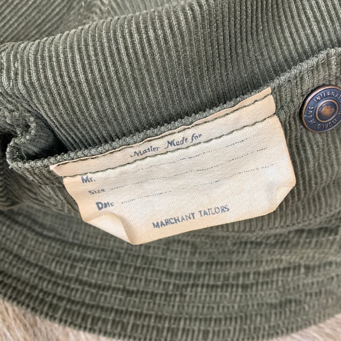 *레어* 캐피탈 카고 타입 코듀로이 버킷햇 상품이미지6