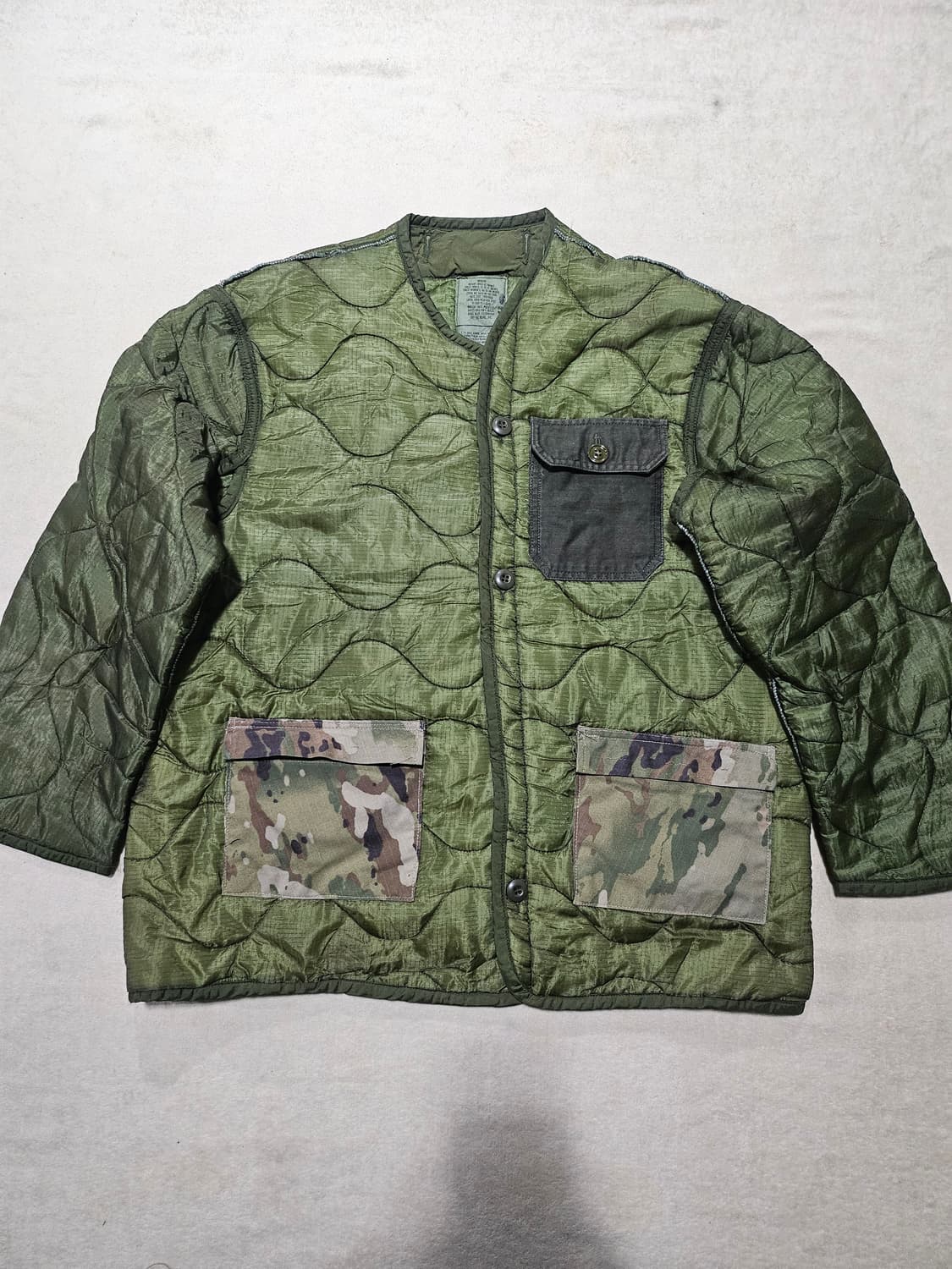 미군오리지날 m65내피 커스텀 상품이미지1