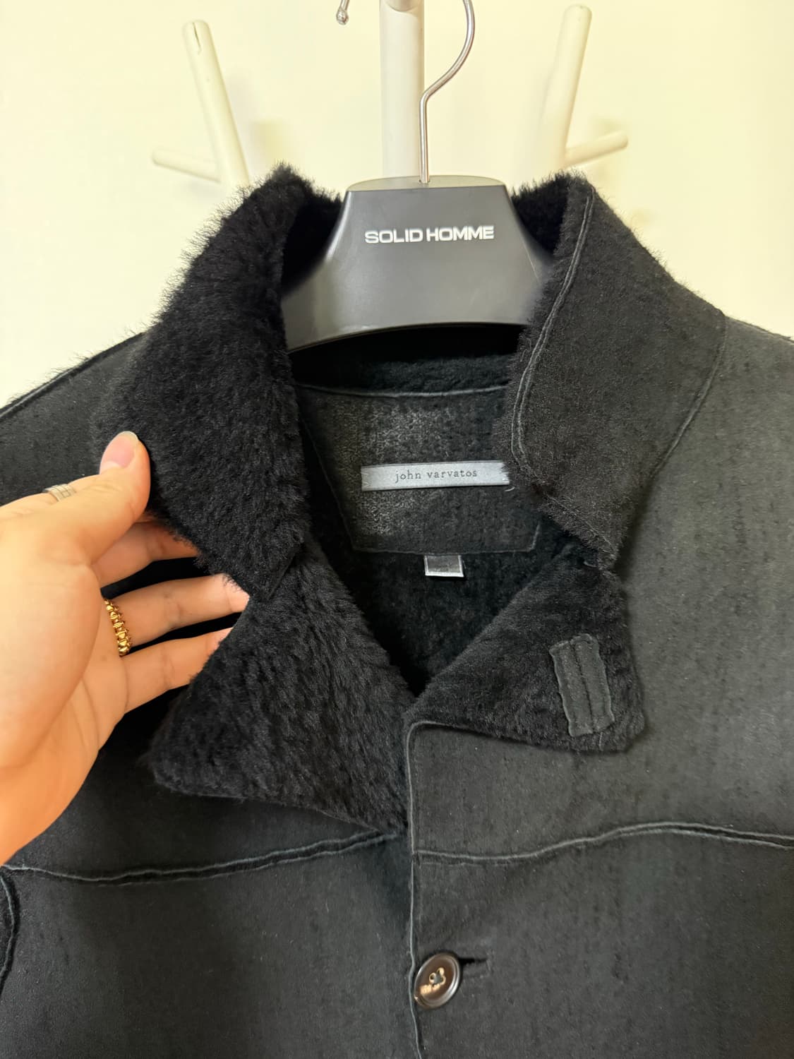 램 무스탕 코트 상품이미지2