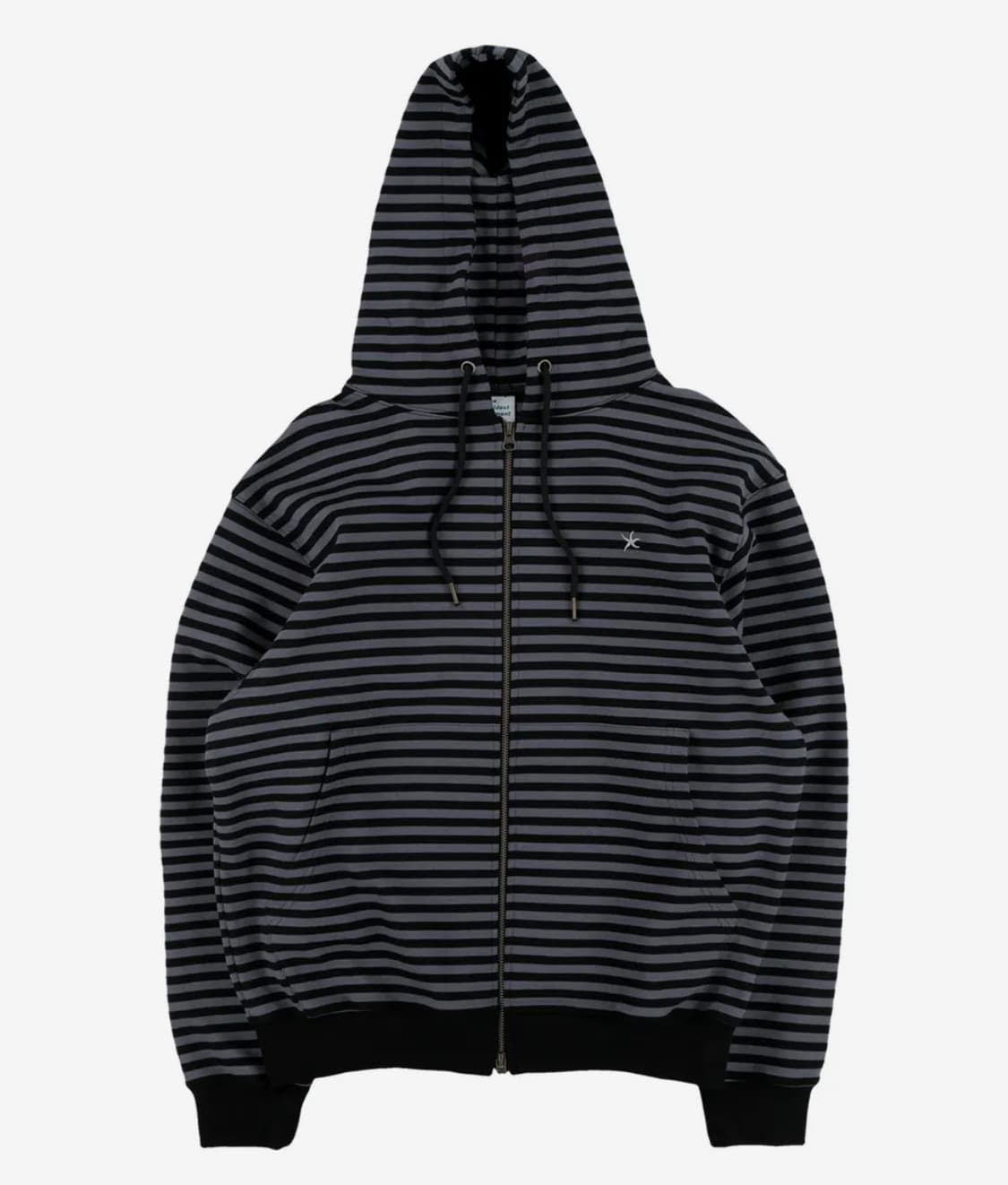 더콜디스트모먼트 후드집업 TCM stripe hooded zip-up 상품이미지1