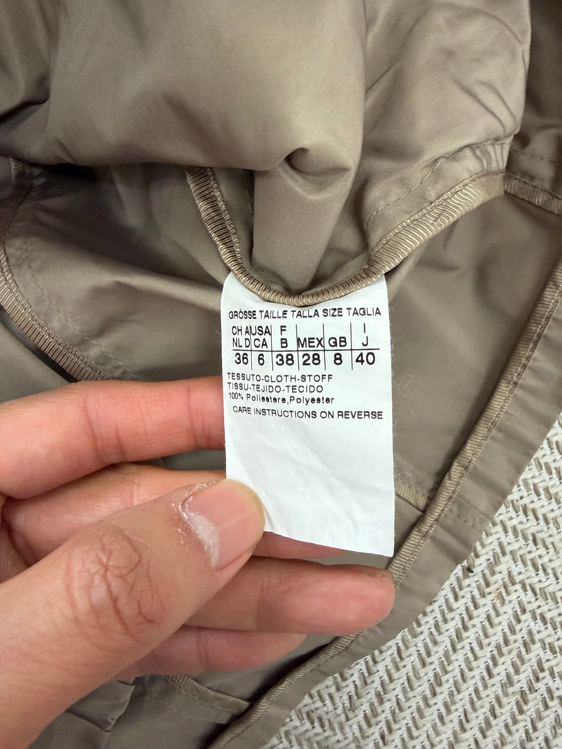 정품) 막스마라 여성 숏 자켓 36 상품이미지7