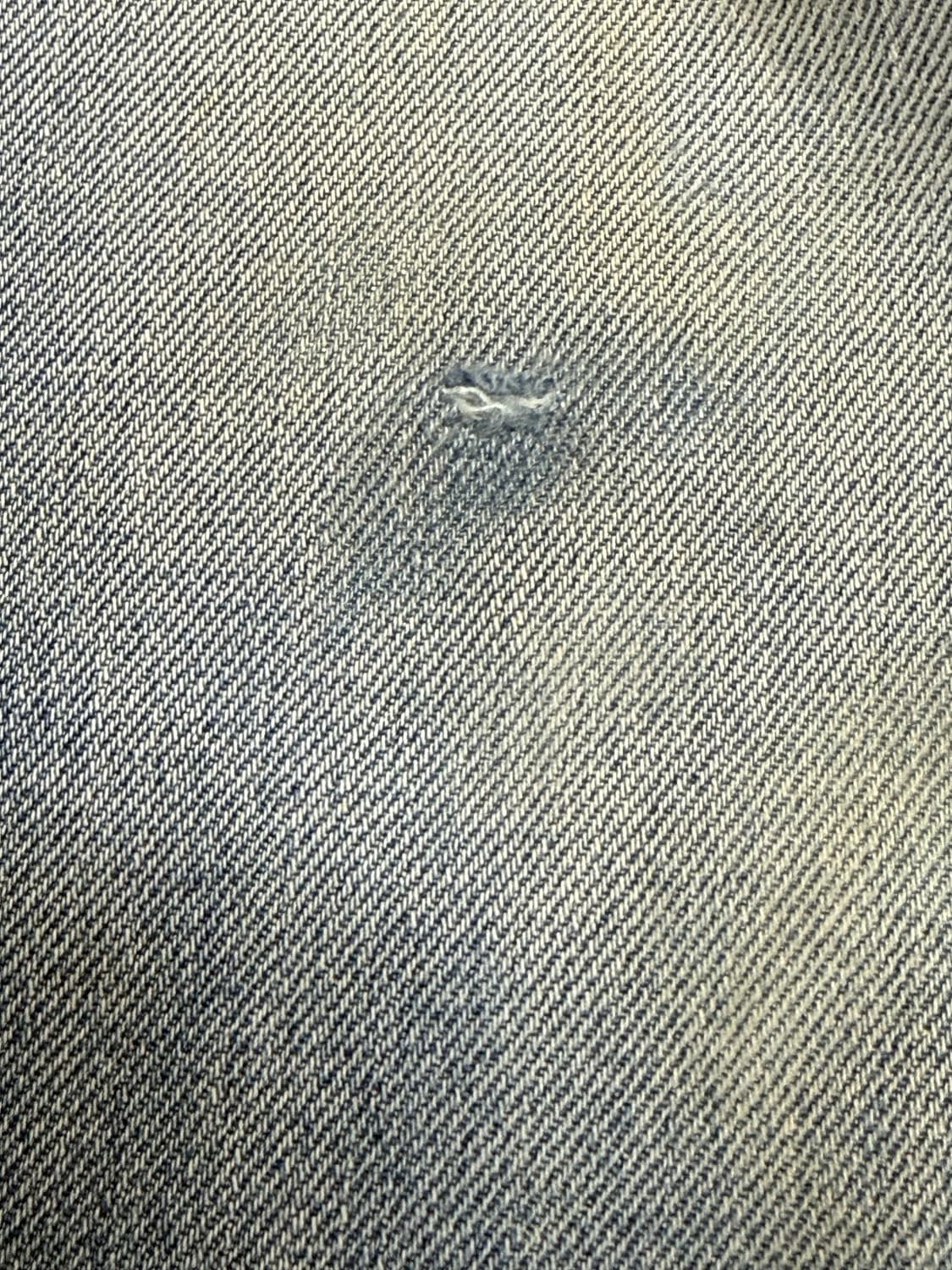 슈프림 디스트레스드 루즈 핏 셀비지 진 워시드 인디고 24SS 상품이미지9