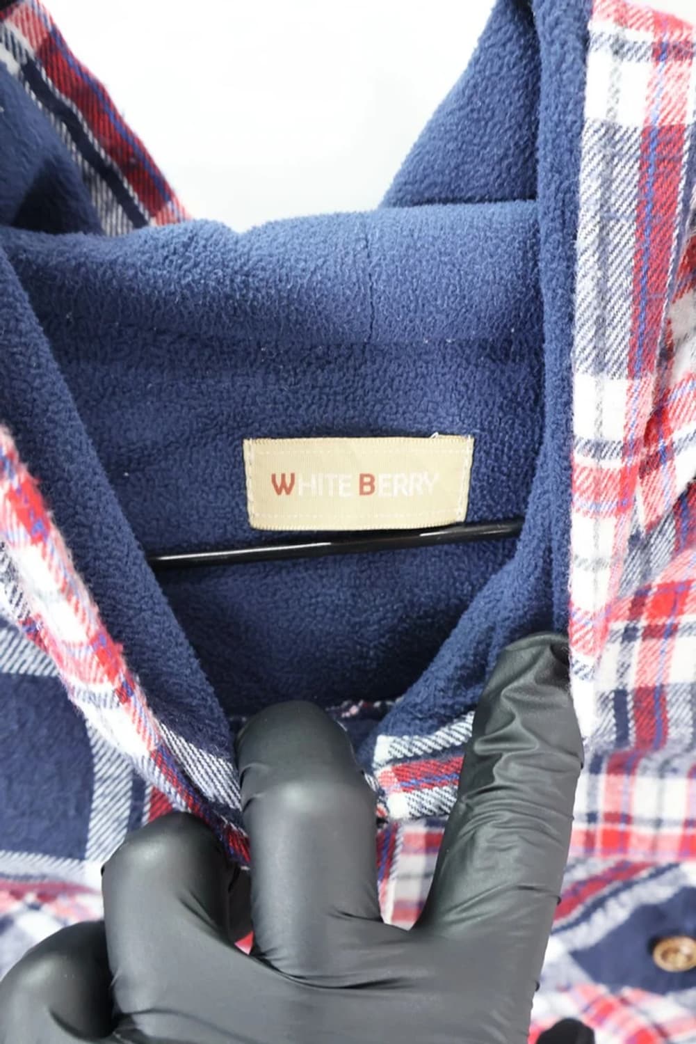 JPN 체크 패턴 후드셔츠 상품이미지6
