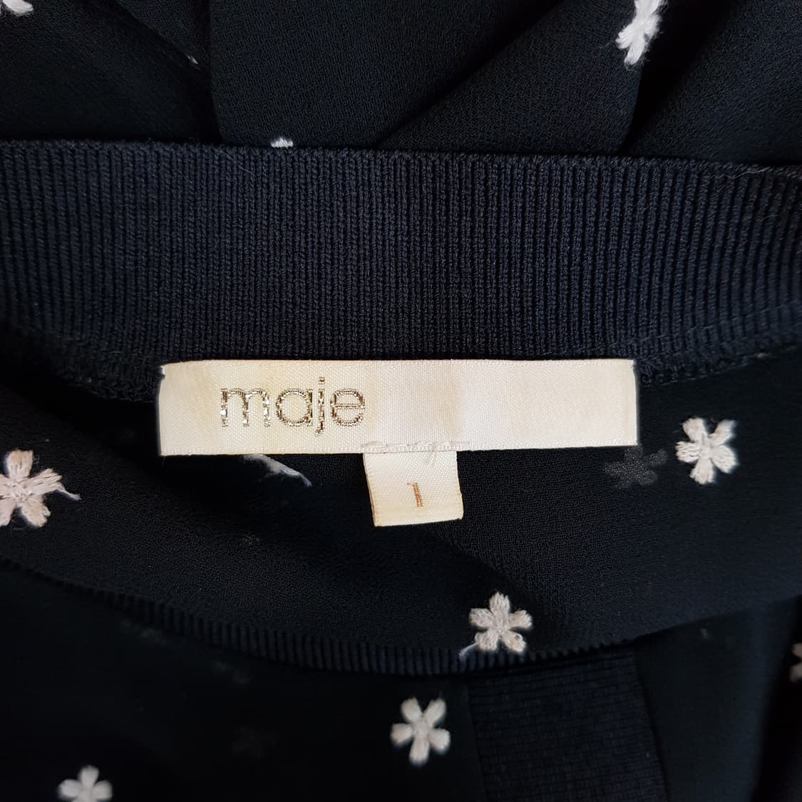 마쥬 리볼리 자수 롱 원피스 1사이즈 상품이미지7