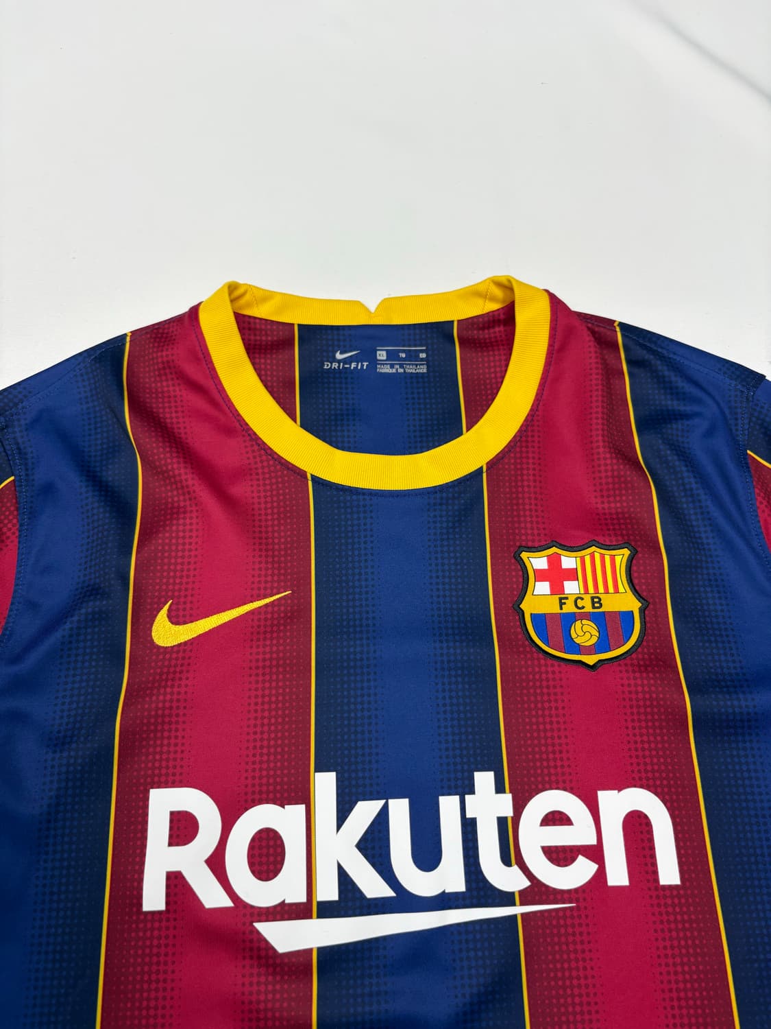 나이키 20 21 바르셀로나 메시 홈 유니폰 반팔 져지 상품이미지9
