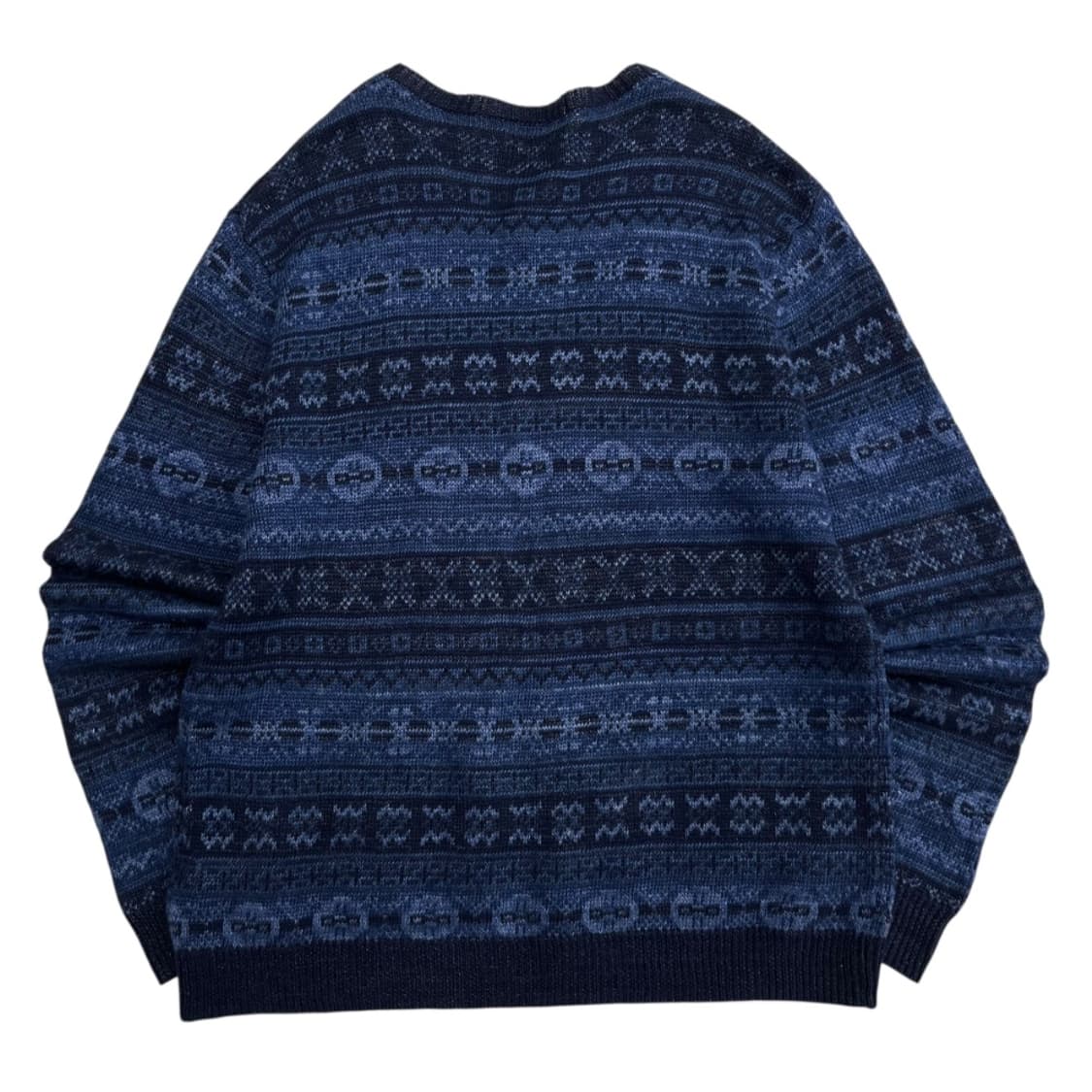 폴로 랄프로렌 딥블루 에스닉패턴 니트 L 상품이미지3