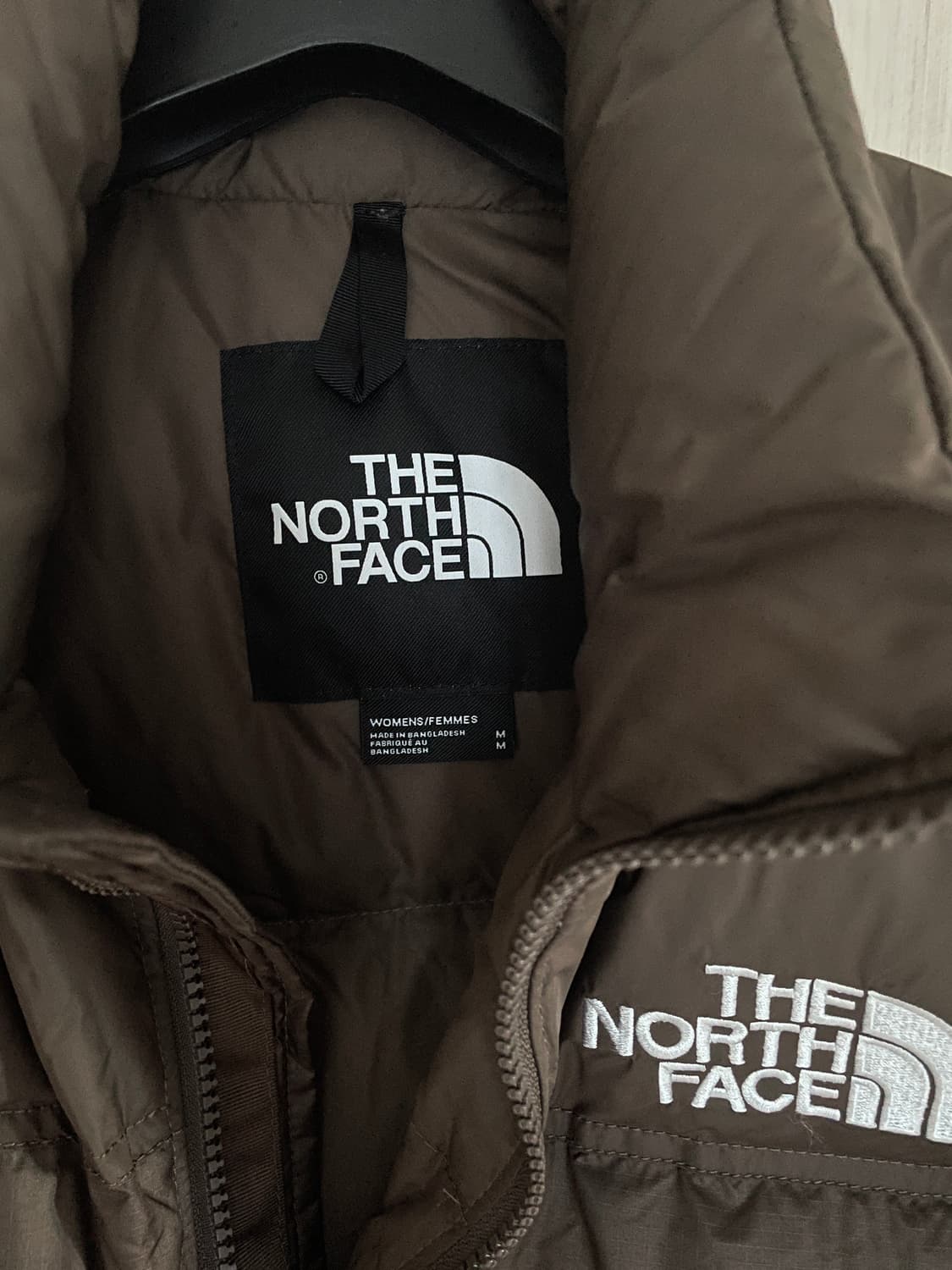 the north face 노스페이스 눕시 패딩 브라운 m 상품이미지3